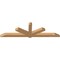 Ekena Millwork Kennewick Timber Gable Bracket, Western Red Cedar, 108"W x 31 1/2"H x 5 1/2"D x 5 1/2"F, 7/12 Pitch GBW108X31X0606KEN00SWR - alternate 3